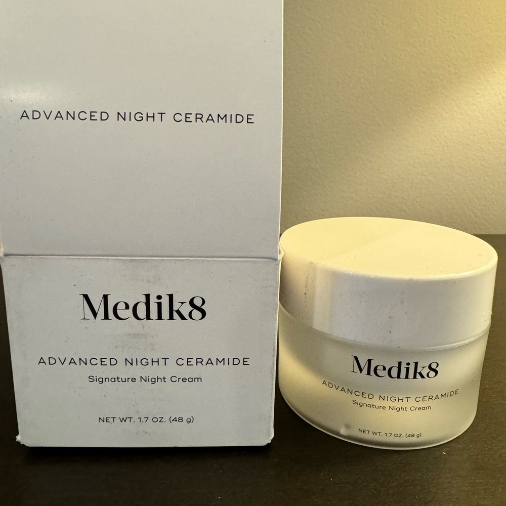Medik8 Advanced Night Ceramide Moisturizer 1.7 oz 48 g Full Size NIB